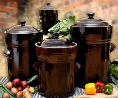 fermenting crock pots
